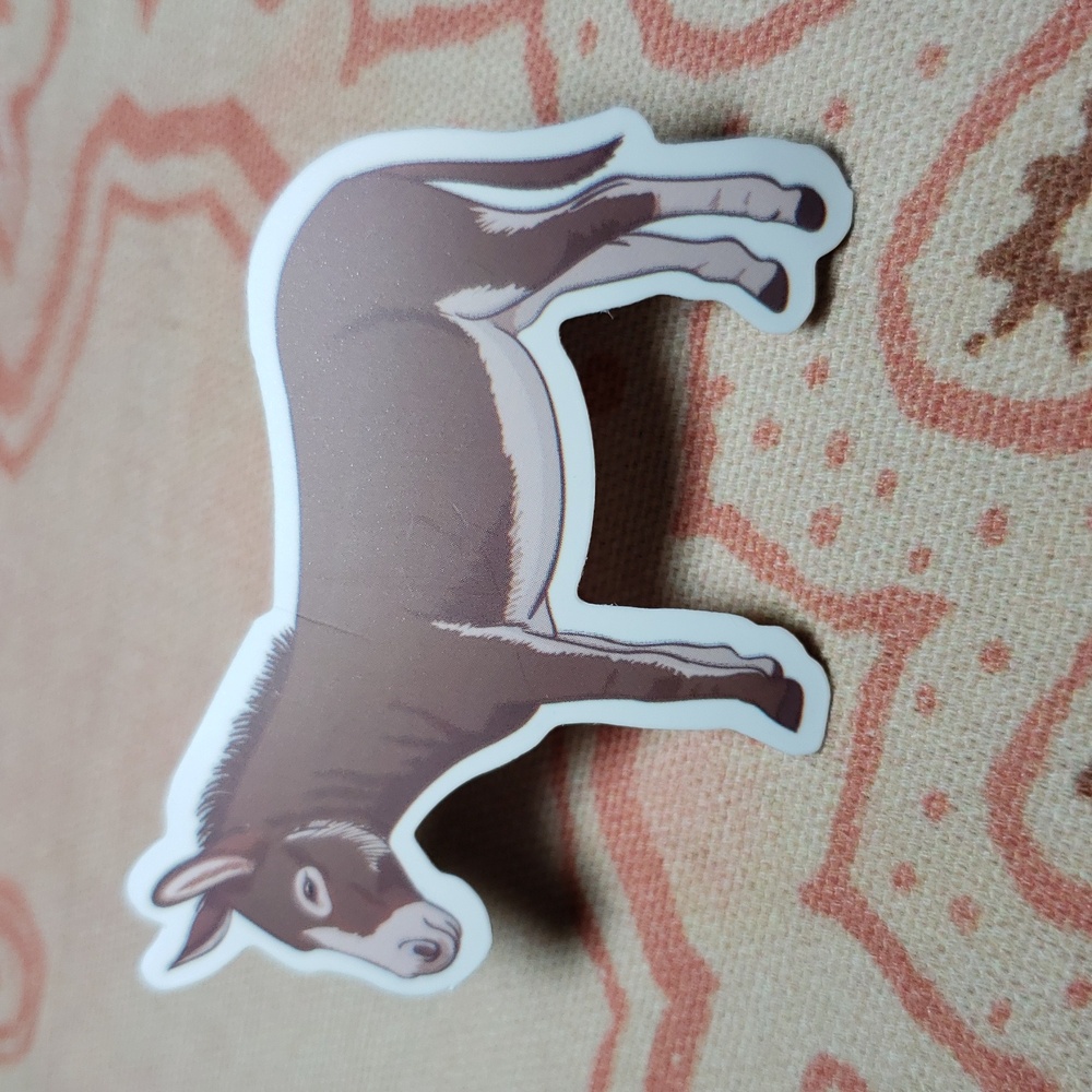 Donkey Sticker (K) - Picture 4 of 4
